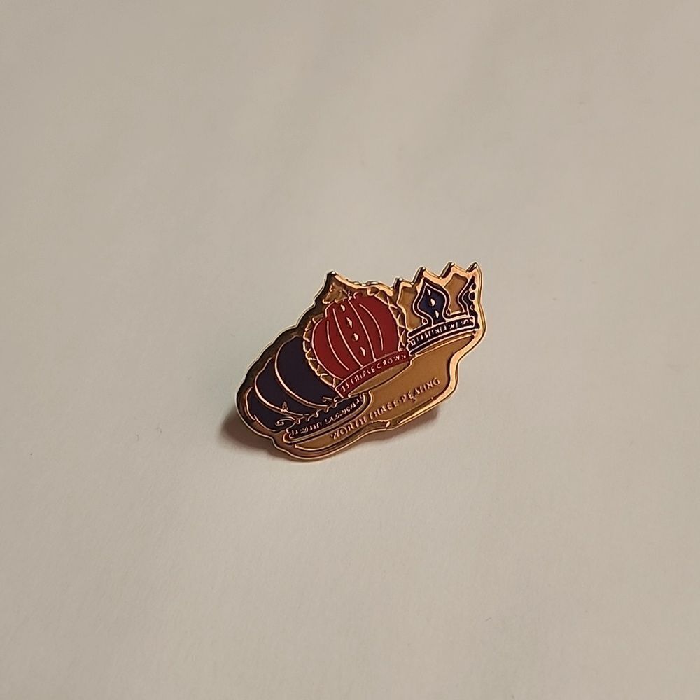 Triple Crown Worth Three Peating Lapel Pin Brooch Kentucky Derby Triple Crown Worth Three Peating Lapel Pin Brooch Kentucky Derby